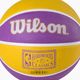 Piłka do koszykówki dziecięca Wilson NBA Team Retro Mini Los Angeles Lakers violet rozmiar 3 3