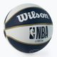 Piłka do koszykówki dziecięca Wilson NBA Team Retro Mini New Orleans Pelicans blue rozmiar 3 2