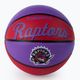 Piłka do koszykówki dziecięca Wilson NBA Team Retro Mini Toronto Raptors red rozmiar 3