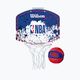 Zestaw do mini-koszykówki Wilson NBA RWB Mini Hoop 4