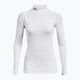 Longsleeve treningowy damski Under Armour Authentics CG Mockneck white/black 7