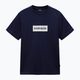 Koszulka męska Napapijri S-Box Logo blu marine