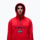 Bluza męska Napapijri Burgee Half Zip Hooded 2.0 red goji 4