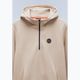 Bluza męska Napapijri B-Badge Half Zip Hooded beige rocky 7