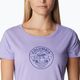 Koszulka trekkingowa damska Columbia Daisy Days Graphic frosted purple hthr/journey to joy grx 5