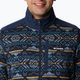 Bluza polarowa męska Columbia Sweater Weather II Printed collegiate navy checkered peaks print 4