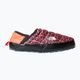 Kapcie damskie The North Face Thermoball Traction Mule V retro orange lowercase print/dusty coral 9