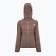 Kurtka puchowa damska The North Face Belleview Stretch Down Hoodie deep taupe 6