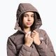 Kurtka puchowa damska The North Face Belleview Stretch Down Hoodie deep taupe 4