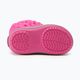 Śniegowce dziecięce Crocs Winter Puff Kids electric pink/light grey 4