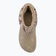 Śniegowce damskie Crocs Classic Neo Puff Shorty mocha/mushroom 5