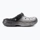 Klapki Crocs Classic Glitter Lined Clog black/silver 3