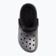 Klapki Crocs Classic Glitter Lined Clog black/silver 7