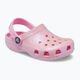 Klapki dziecięce Crocs Classic Glitter Clog T flamingo 9