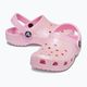 Klapki dziecięce Crocs Classic Glitter Clog T flamingo 11