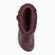 Śniegowce damskie Crocs Classic Neo Puff Luxe dark cherry 5