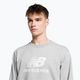 Bluza męska New Balance Essentials Stacked Logo French Terry Crewneck athletic grey 4