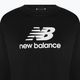 Bluza damska New Balance Essentials Stacked Logo French Terry Crewneck black 3