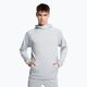 Bluza piłkarska męska New Balance Tenacity Football Training Hoodie light aluminium