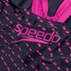 Strój pływacki jednoczęściowy dziecięcy Speedo Medley Logo Medalist navy/pink 5