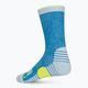 Skarpety do biegania HOKA Crew Run Sock 3 pary diva blue/ice water/evening primrose 5