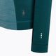 Bluza termoaktywna damska Smartwool Merino Baselayer 1/2 Zip Boxed cascade green heather 4