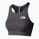 Biustonosz fitness The North Face Ma Tanklette Graphic anthracite grey/black