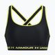 Biustonosz treningowy Under Armour Crossback Mid black/lime yellow 5