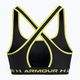 Biustonosz fitness Under Armour Crossback Mid black/lime yellow 6