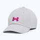 Czapka z daszkiem damska Under Armour Blitzing Adj halo gray/astro pink