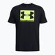 Koszulka męska Under Armour Boxed Sportstyle black/high vis yellow 3