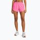 Spodenki do biegania damskie Under Armour Fly By fluo pink/fluo pink/reflective