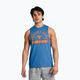 Tank top treningowy męski Under Armour Project Rock Payoff Graphic viral blue/atomic/black