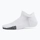 Skarpety treningowe damskie Under Armour Breathe NS Tab 3 Pack white/white/halo gray 4