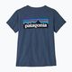 Koszulka trekkingowa damska Patagonia P-6 Logo Responsibili-Tee  utility blue 4