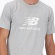 Koszulka męska New Balance Stacked Logo athletic grey 6
