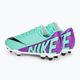 Buty piłkarskie dziecięce Nike JR Mercurial Zoom Vapor 15 FG/MG hyper turquoise/black/ white/fuchsia dream 3