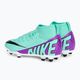 Buty piłkarskie dziecięce Nike Jr Mercurial Superfly 9 Club FG/MG hyper turquoise/black/ white/fuchsia dream 3