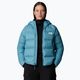 Kurtka puchowa damska The North Face Hyalite Down Hoodie algae blue 4