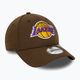 Czapka z daszkiem męska New Era Repreve 9Forty Los Angeles Lakers dark brown 3