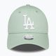 Czapka z daszkiem damska New Era League Essential 9Forty Los Angeles Dodgers green 2