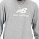 Bluza męska New Balance Stacked Logo French Terry Crew athletic grey 2