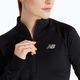 Longsleeve do biegania damski New Balance Athletics Heat Grid 1/2 Zip black 5