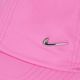 Czapka z daszkiem Nike Dri-Fit Club Unstructured Metal Swoosh playful pink/metallic silver 3