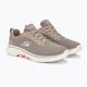 Buty damskie SKECHERS Go Walk 7 Clear Path taupe/pink 4