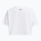 Koszulka damska Under Armour Boxy Crop Logo white/black 2