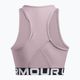 Top treningowy damski Under Armour Heat Gear Rib Tank tetra gray/white 2