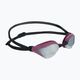 Okulary do pływania arena Cobra Core Swipe Mirror silver/red wine