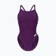 Strój pływacki jednoczęściowy damski arena Team Swimsuit Challenge Solid plum/white 4
