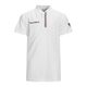 Koszulka polo tenisowa dziecięca Tecnifibre 22F3VE F3 white
